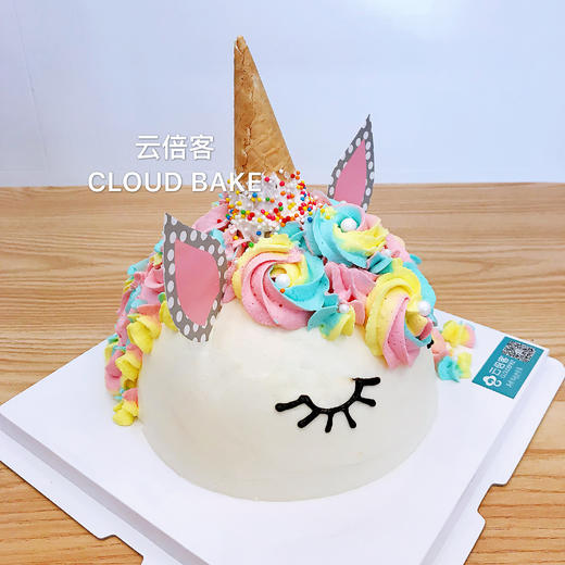 【3D立体蛋糕】独角兽款 商品图5
