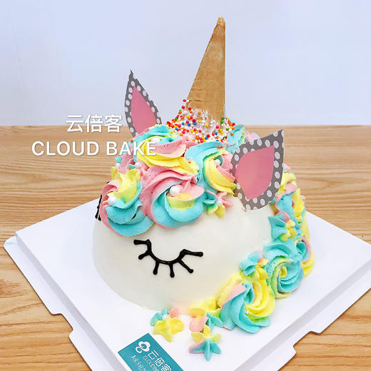 【3D立体蛋糕】独角兽款 商品图3