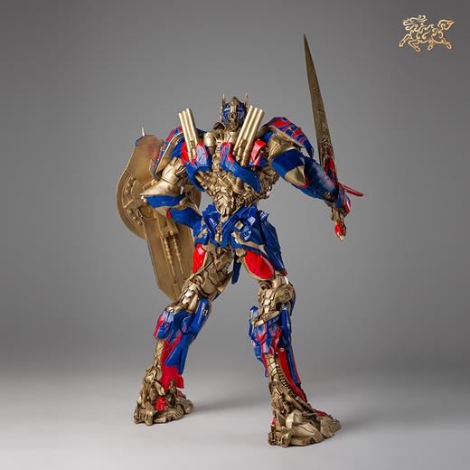 铜师傅正版授权变形金刚5大号擎天柱限量至尊版