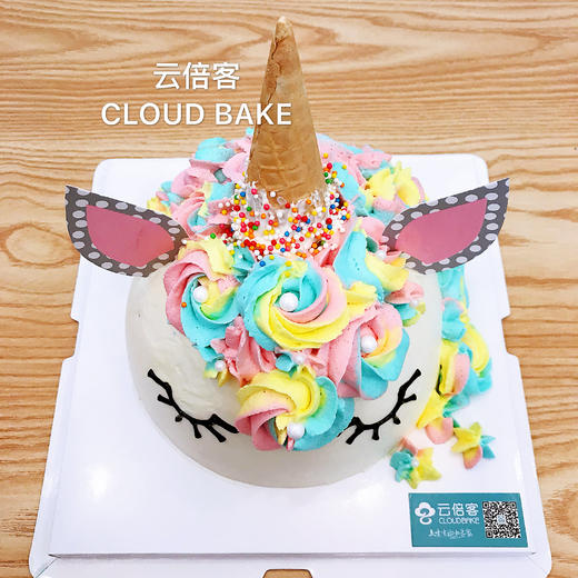 【3D立体蛋糕】独角兽款 商品图4