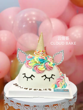 【3D立体蛋糕】独角兽款