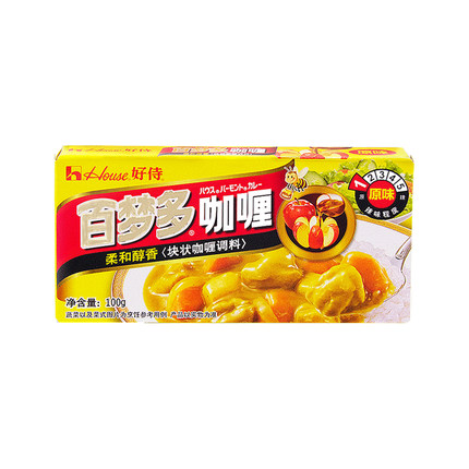 好侍原味百梦多咖喱100g-t