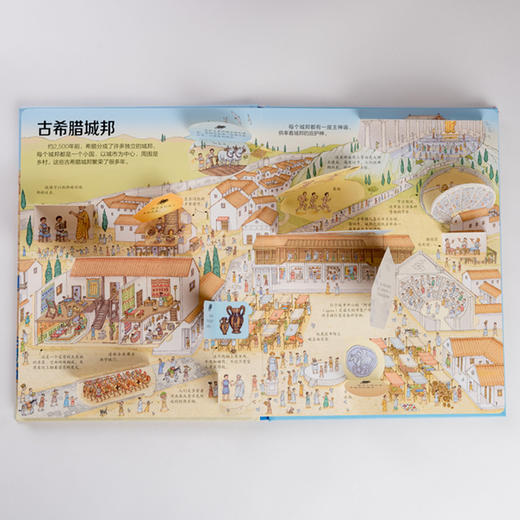 尤斯伯恩看里面·揭秘古代世界 英国Usborne出版社王牌科普 See Inside揭秘系列图书 50多张翻页 商品图4