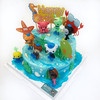 【海底小纵队场景蛋糕】因摆件限制只能做8寸以上 商品缩略图1