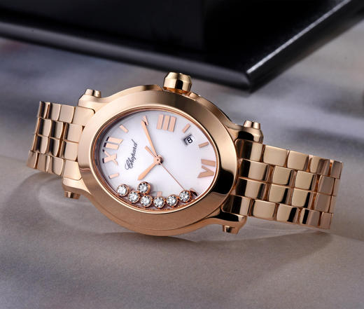 萧邦 Chopard Happy Sport 系列女士石英腕表 275350-5002 商品图1