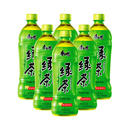 康師傅綠茶飲品蜂蜜茉莉味500ml贈50ml