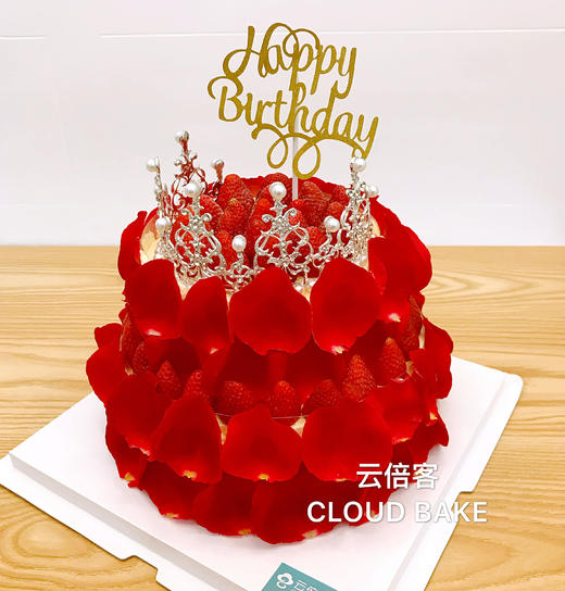 烈焰女王蛋糕气场冲天的蛋糕