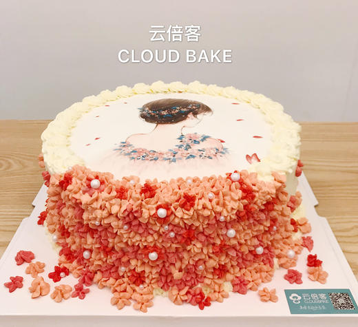 【女神系列主题蛋糕】背影 商品图1