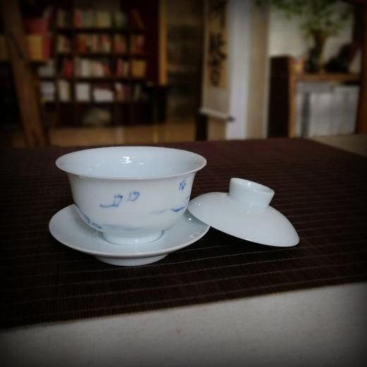 一白画瓷----盖碗 商品图1