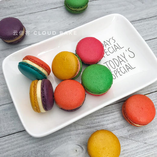 【彩虹夹心马卡龙】6个 / 盒 商品图1