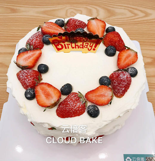 【红丝绒草莓裸蛋糕】 商品图5