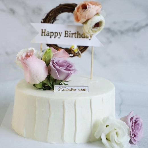 鲜花奶油蛋糕 商品图1