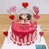 【情侣主题蛋糕】发光款！适合情人节和纪念日哦~ 商品缩略图0