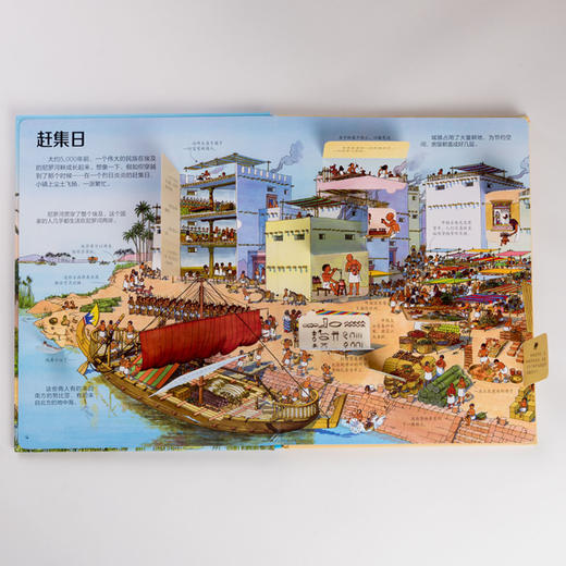 尤斯伯恩看里面·揭秘古埃及 英国Usborne出版社王牌科普 See Inside揭秘系列图书 70多张翻页 商品图2