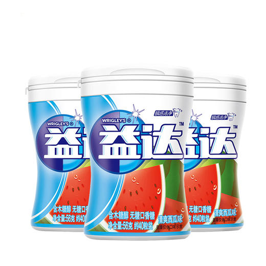 B178益达|清爽西瓜味口香糖 56g/瓶 商品图1