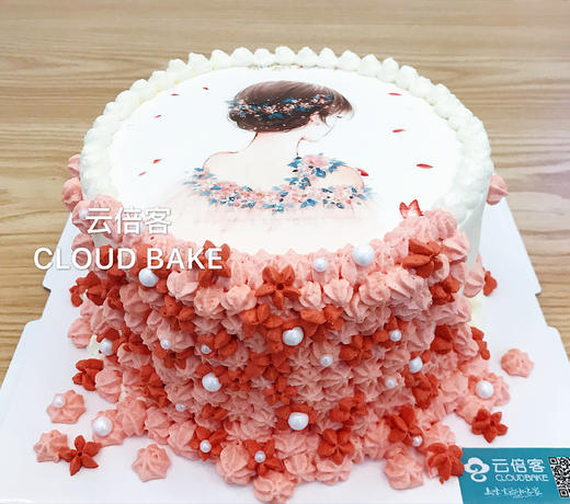 【女神系列主题蛋糕】背影 商品图4