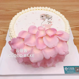 【女神系列主题蛋糕】 侧影