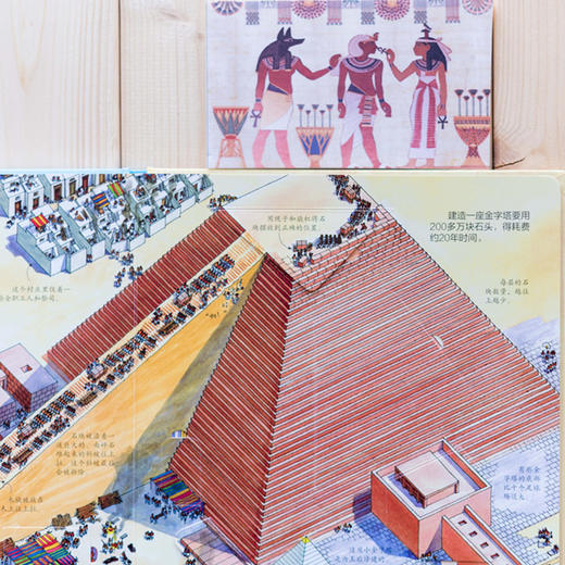尤斯伯恩看里面·揭秘古埃及 英国Usborne出版社王牌科普 See Inside揭秘系列图书 70多张翻页 商品图4