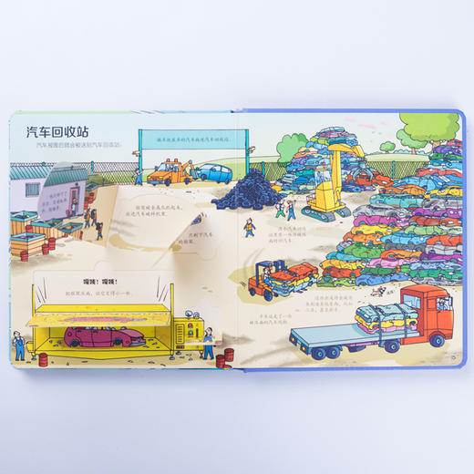 尤斯伯恩看里面（低幼版）·揭秘汽车 风靡全球的科普翻翻书 被翻译成26种语言 60多张翻页 双层翻翻+推拉机关 层层深入 商品图4