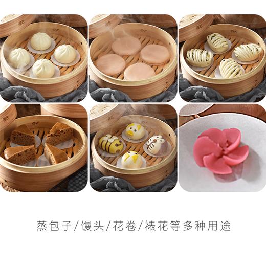 蒸包子馒头垫纸包底纸圆形蒸笼纸烘焙油纸点心面包纸500张 商品图1