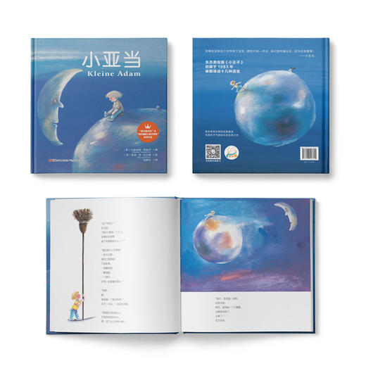 小亚当：荣获“狮子图书奖”及“荷兰国家儿童文学奖” 生态美绘版《小王子》 被翻译成十几种语言 充满艺术气息的生态反思之作） 商品图1