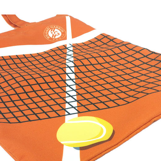 罗兰加洛斯官方正品 Roland Garros漂浮—字母帆布袋 红土配色 商品图4