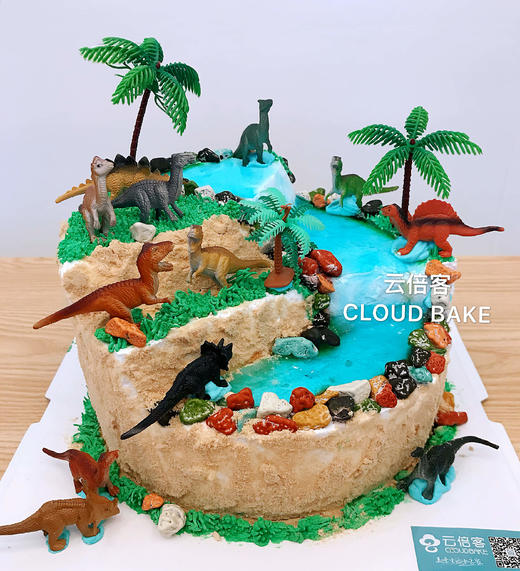 【恐龙场景蛋糕】 商品图0