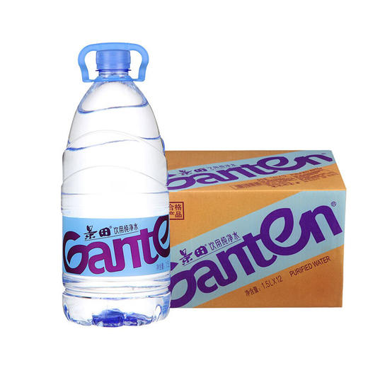 景田 |饮用纯净水矿泉水 1.5L/瓶 商品图1