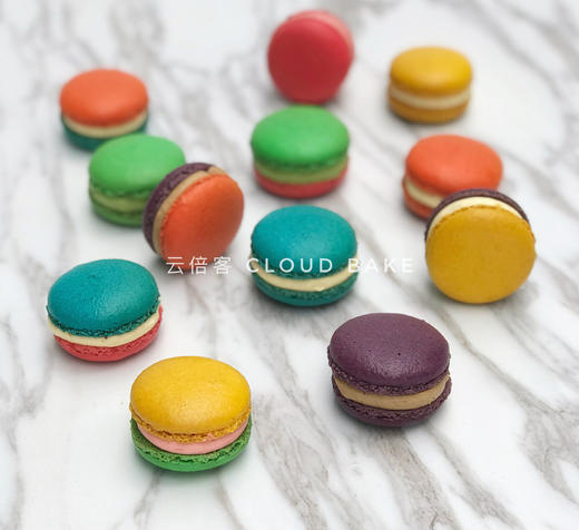 【彩虹夹心马卡龙】6个 / 盒 商品图2