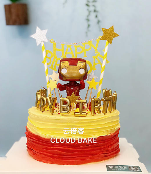 【钢铁侠蛋糕】 商品图5