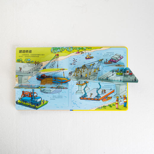 尤斯伯恩看里面（低幼版）·揭秘建筑工地 英国尤斯伯恩出版公司授权科普图书品牌 荣获英国地理学会银奖 商品图5