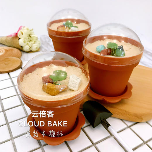 【盆栽木糠杯】6个 商品图7