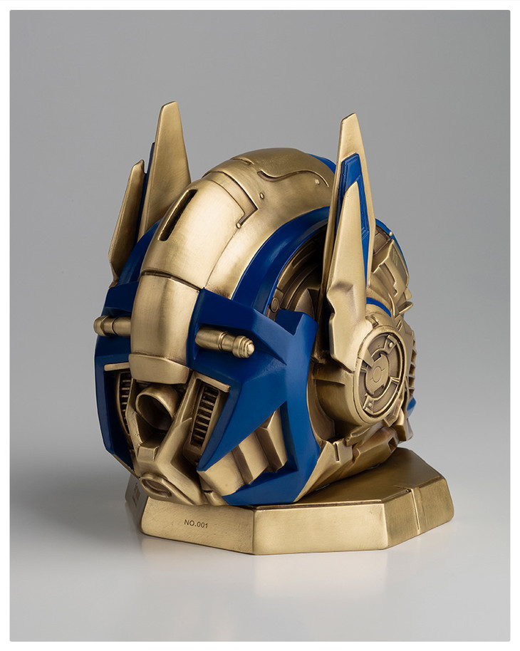 铜师傅正版授权变形金刚5擎天柱储钱罐限量版