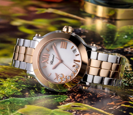 萧邦 Chopard Happy Sport系列女士石英腕表 278488-9001 商品图1