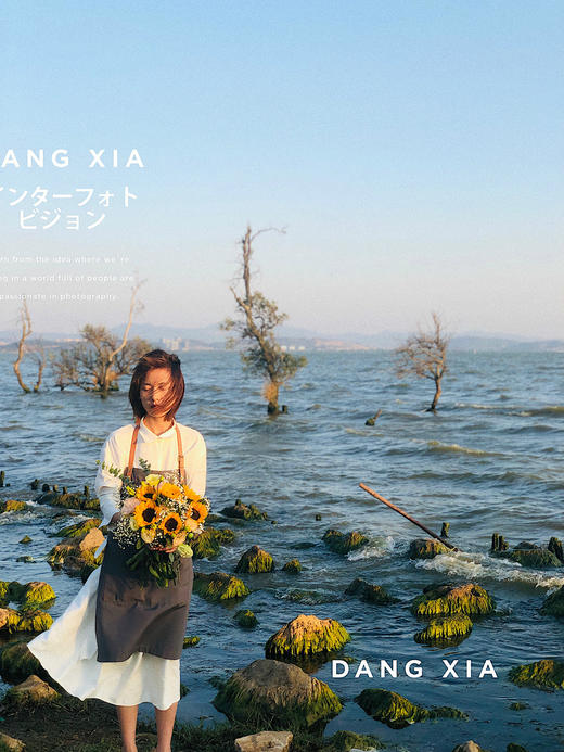 【莉莉安】】小花向日葵6  绿色洋桔梗6朵  尤加利叶2支  送满天星随机2支（夏木设计） 商品图3