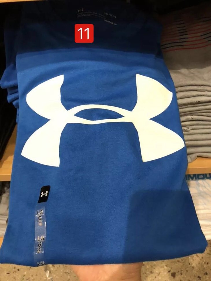 现货特价2件uaunderarmour安德玛男能量棉图案款短袖t恤
