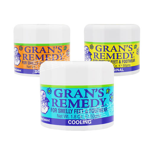 （品牌直发）Gran's remedy老奶奶臭脚粉（清香味/清凉薄荷味/原味）50g 我是大美人精选 商品图0