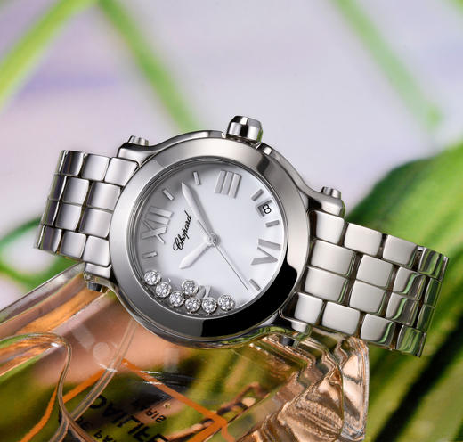 萧邦 Chopard Happy Sport系列女士石英腕表 278477-3001 商品图1
