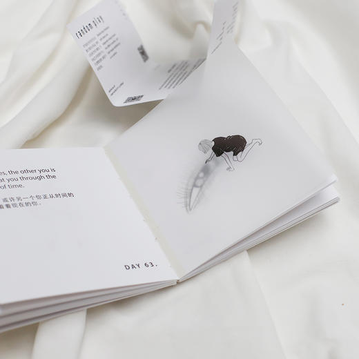 「Random 艺术家合作系列」 百日梦 暗流之歌 minizine 商品图3