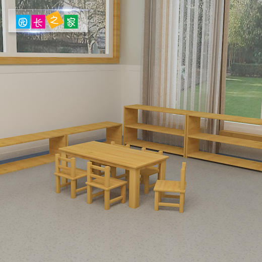 幼儿园ITH松木学习桌 商品图1