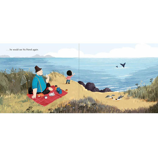 预售 【中商原版】班吉戴维斯：暴风鲸 英文原版 Storm Whale 绘本 3-6岁 纸板书 商品图1