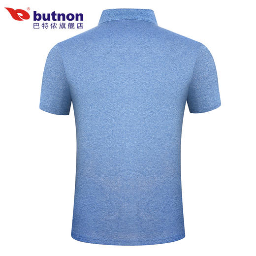 特9101巴特侬 butnon 休闲男装短袖翻领polo衫 商务休闲t恤大码宽松透气针织上衣运动服 商品图10