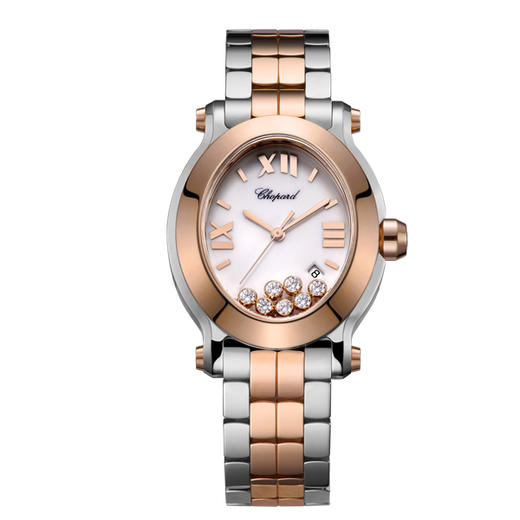 萧邦 Chopard Happy Diamonds系列女士石英腕表 手表 278546-6003 商品图0