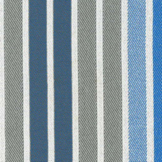 15260601/504.201 爱仕沃玛（axroma）斑马条-天空蓝Parker Stripe Azure大提花装饰面料适用于室内、户外和酒店工程 商品图0