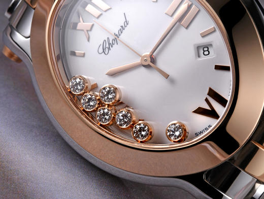 萧邦 Chopard Happy Diamonds系列女士石英腕表 手表 278546-6003 商品图4