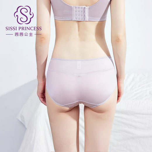 重工蕾丝  包臀  竹炭纤维底档  伊人花开美臀裤 商品图3