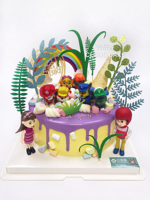 【汪汪队主题蛋糕】丛林探险 商品图0