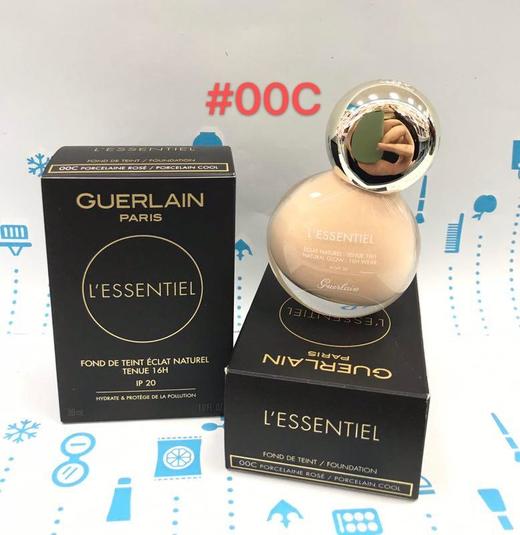 Guerlain娇兰 2019新款 L'ESSENTIEL小灯泡 小圆瓶 粉底液（427945）（0428034） 商品图3