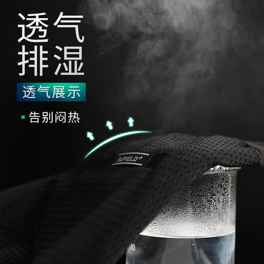 Supield素湃凉感休闲裤男运动裤夏季薄款男裤弹力冰丝空调裤网眼 商品图2