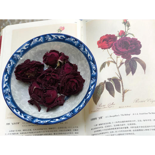 法国墨红玫瑰大朵花蕊，不含硫磺0添加 一朵一杯 商品图3